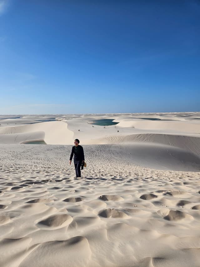 Brazil sand dunes solo traveler