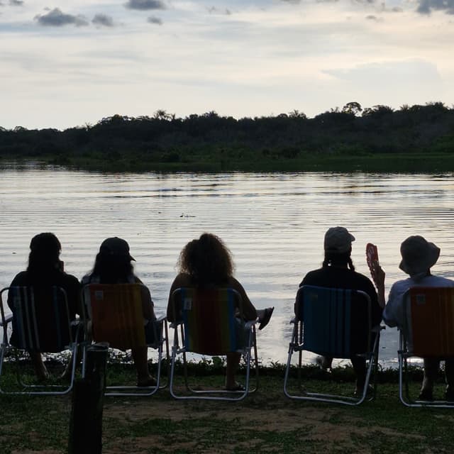Amazon sunset relaxation